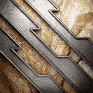metal and stone background N279