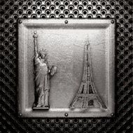 metal background N261