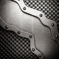 metal background N288