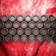 metal and stone background N281