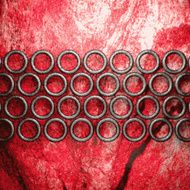 metal and stone background N282