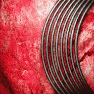 metal and stone background N297