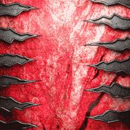 metal and stone background N305