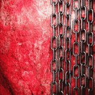metal and stone background N311