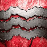 metal and stone background N317