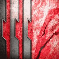 metal and stone background N327