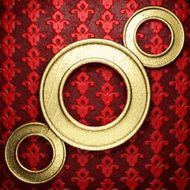 background with gold