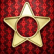 background with gold N14