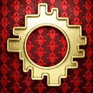 background with gold N15