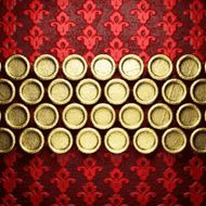 background with gold N22
