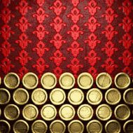 background with gold N23