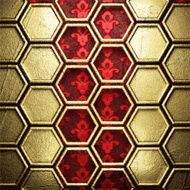 background with gold N36
