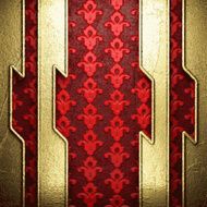 background with gold N52