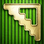 background with gold N66