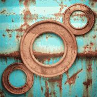 Old metal background N978