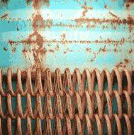 Old metal background N985