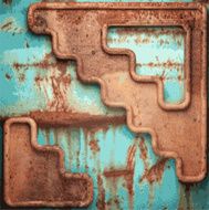 Old metal background N990