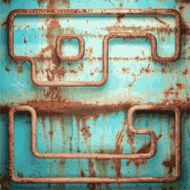 Old metal background N994
