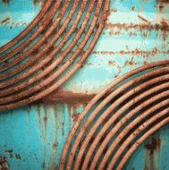 Old metal background N1008