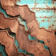 Old metal background N1025
