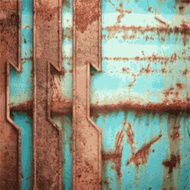 Old metal background N1031