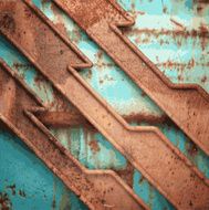 Old metal background N1032