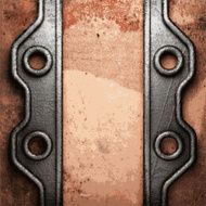 Old metal background N1036