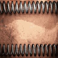 Old metal background N1043