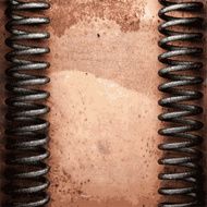 Old metal background N1044