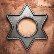 Old metal background N1045