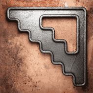 Old metal background N1048