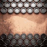 Old metal background N1053