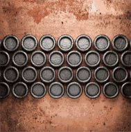 Old metal background N1055
