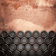 Old metal background N1056