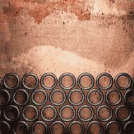 Old metal background N1057