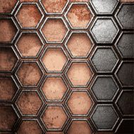 Old metal background N1066