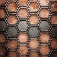 Old metal background N1067