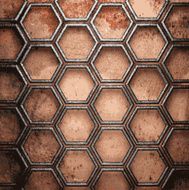 Old metal background N1068
