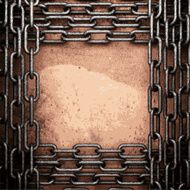 Old metal background N1070