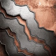 Old metal background N1075