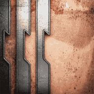 Old metal background N1082