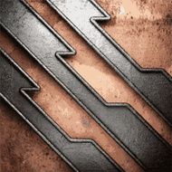 Old metal background N1083