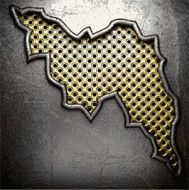 golden and silver background N26
