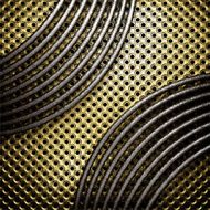 golden and silver background N32