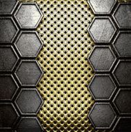 golden and silver background N35