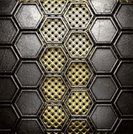 golden and silver background N36