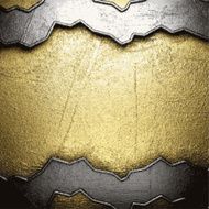 golden and silver background N53