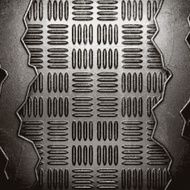metal on wall background N11