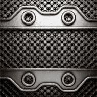 metal on wall background N13