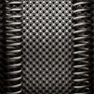 metal on wall background N14
